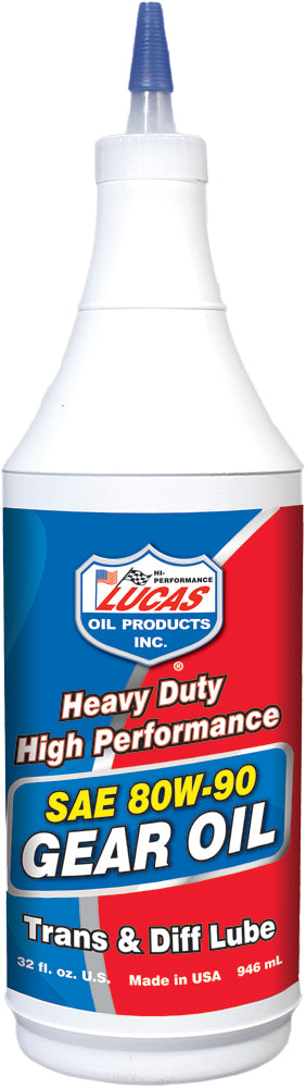 LUCAS Heavy Duty Gear Oil 80w 90 Qt