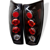 Spyder Chevy Avalanche 02-06 Euro Style Tail Lights Black ALT-YD-CAV04-BK