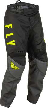 Fly Racing Fly Racing 375-93220 Youth F-16 Pants Grey/Black/Hi-Vis Sz 20