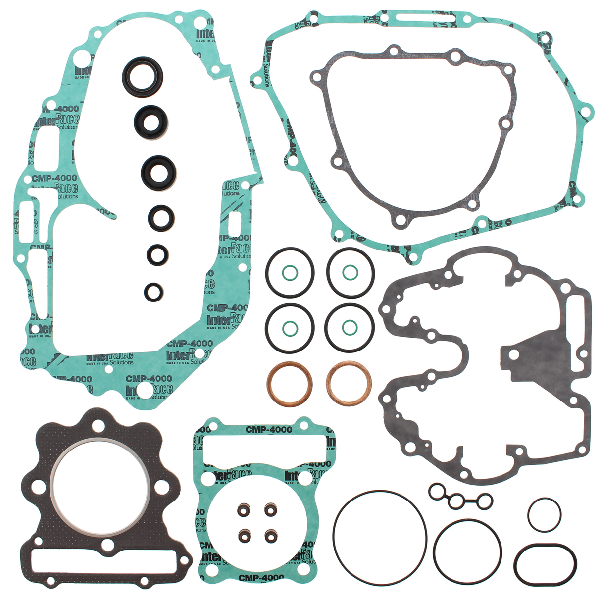 VERTEX Complete Gasket Set With Oil Seals for Powersports