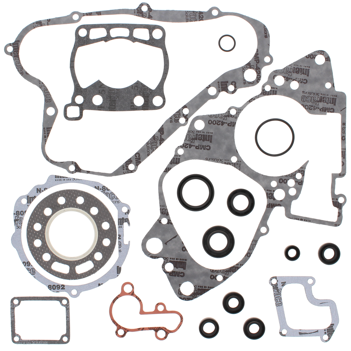 VERTEX Complete Gasket Set With Oil Seals for Powersports