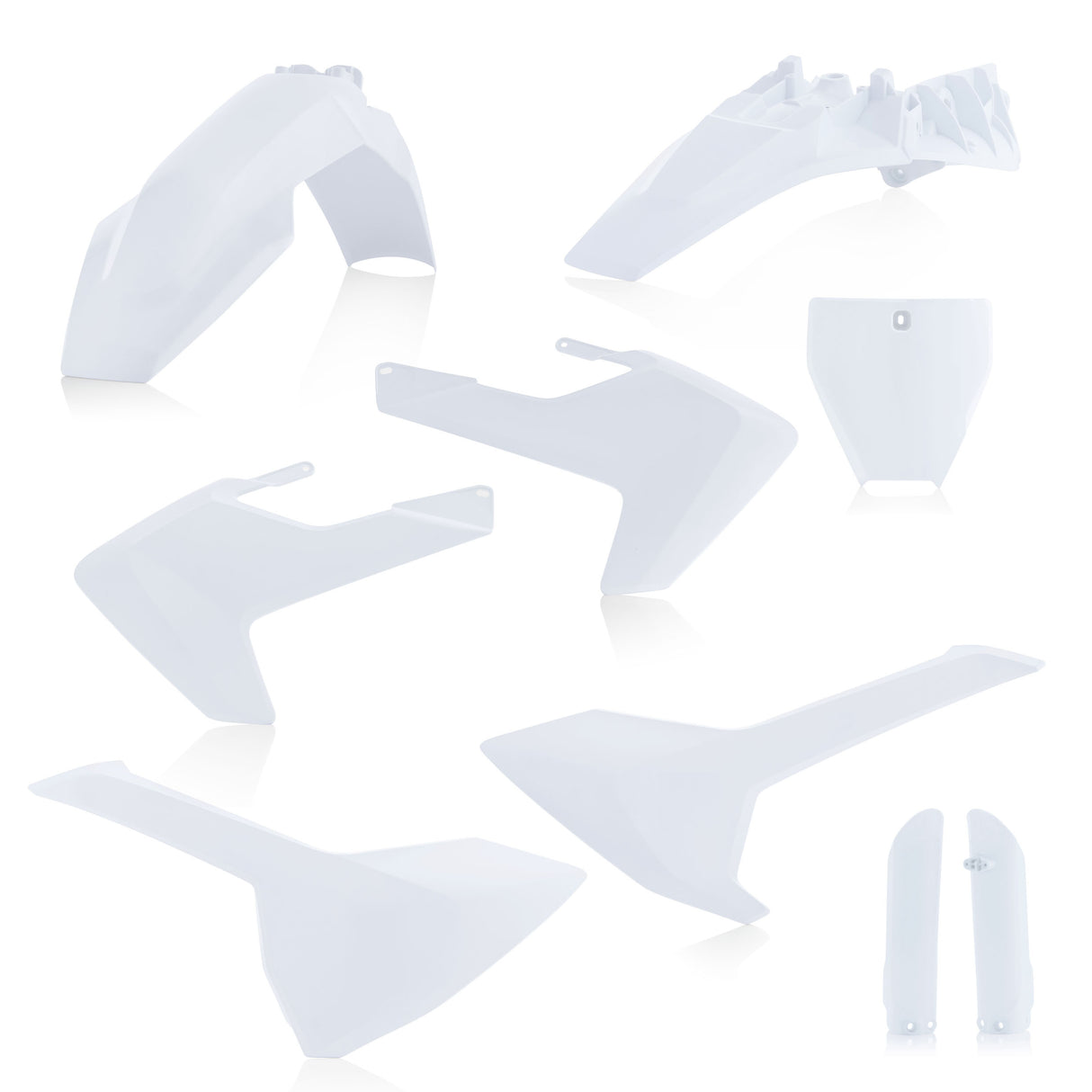 ACERBIS Full Plastic Kit White for Powersports