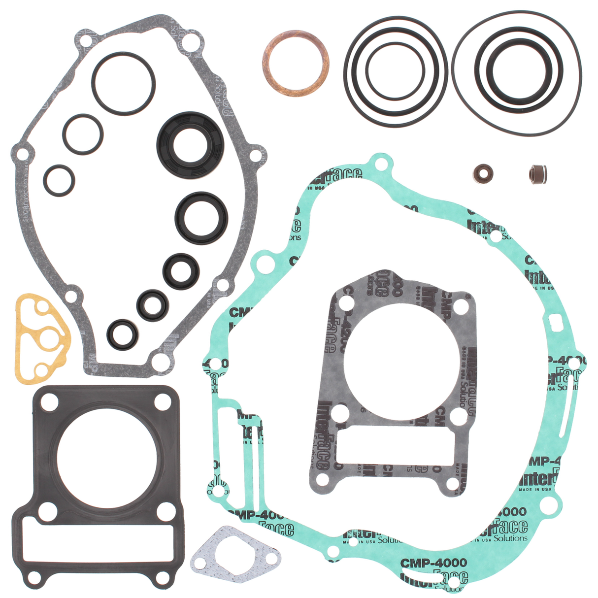 VERTEX Complete Gasket Set With Oil Seals for Powersports