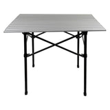 ARB Aluminum Camp Table 33.8x27.5x27.5in for RVs, automotive, powersports, off-road adventures; ideal for marine use, exterior truck accessories, interior use, truck bed setups, RV parts, bmx, and riding.