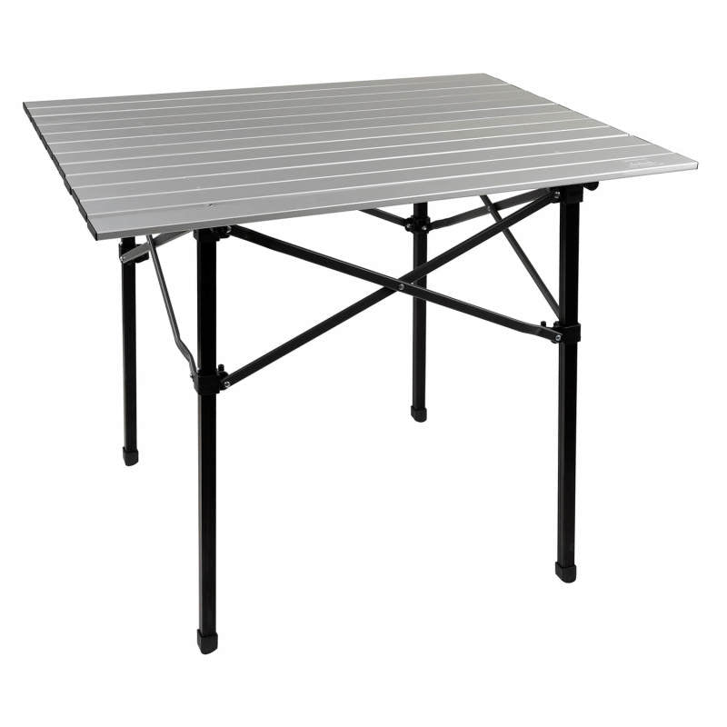 ARB Aluminum Camp Table 33.8X27.5X27.5in - Compact, durable and lightweight for RV, automotive, powersports, off-road, marine activities, exterior and interior use, perfect for truck bed setups, RV parts, mealtime, game night, and more.