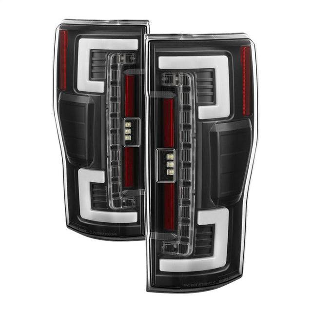 SPYDER Spyder 17-18 Ford F-250 Super Duty (Excl LED Models) LED Tail Lights - Black (ALT-YD-FS17-LED-BK)