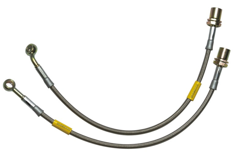 Goodridge 04-07 Acura TL-Type S brake lines with Brembos, stainless steel braided hose kit.