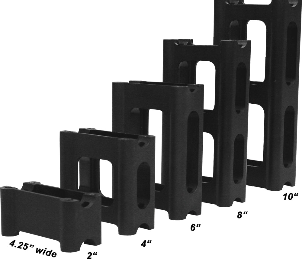 45527 S/M Riser Block 4" Cat Adjust 