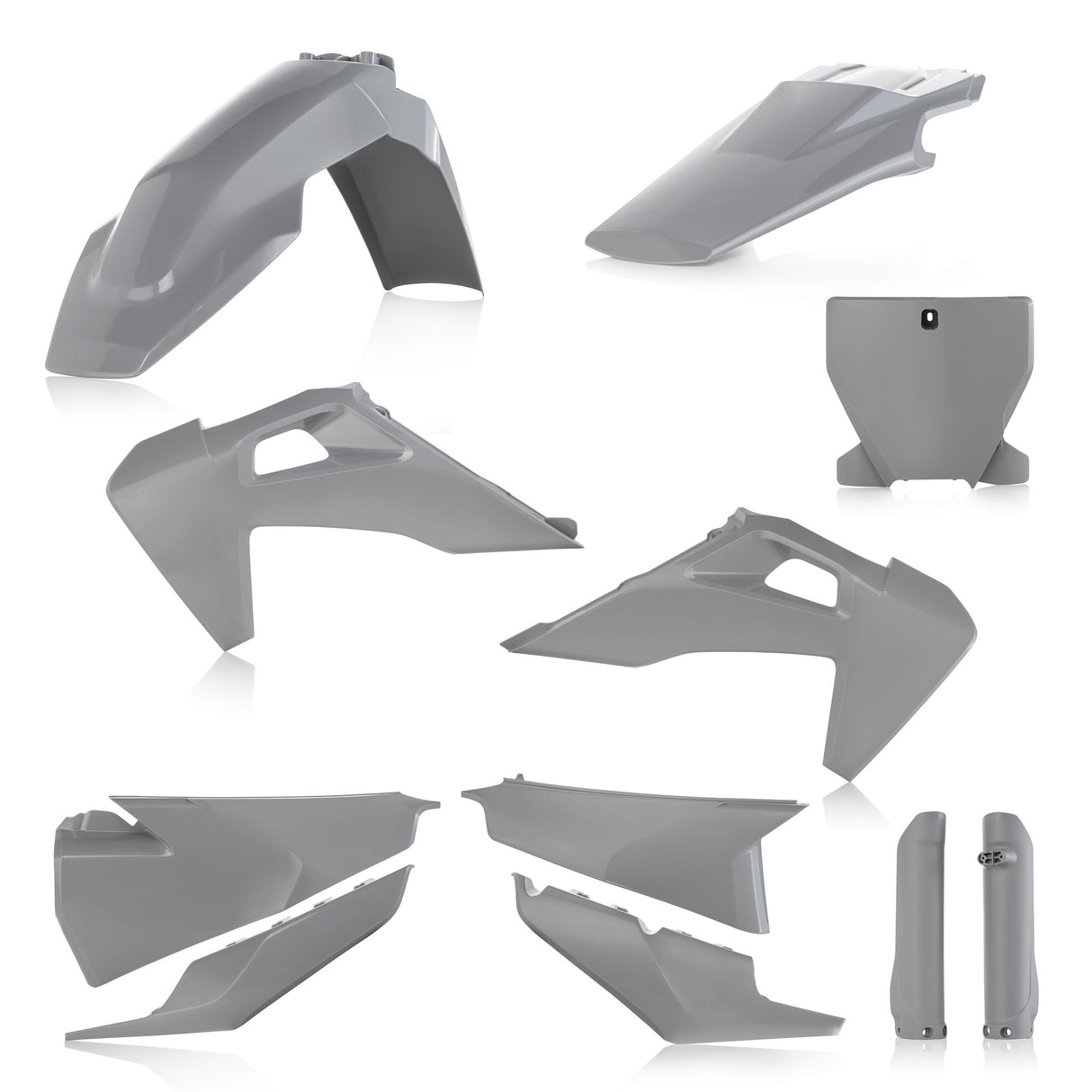 ACERBIS Full Plastic Kit Grey for Powersports