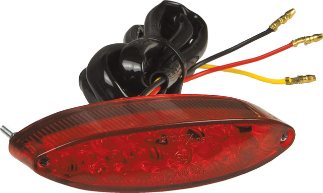 25-6605SC Led Brakelight ASSembly Clear Wire Yel/Gnd Blk/Tail Red/Stop 