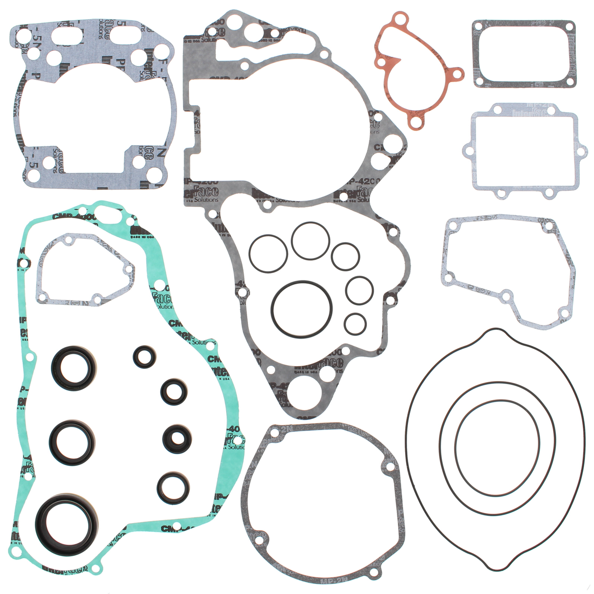 VERTEX Complete Gasket Set With Oil Seals for Powersports