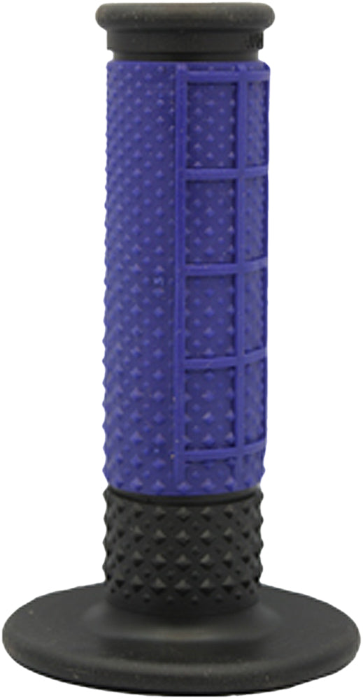 MXW03 X.9 Half Waffle Grips Blue/Black 