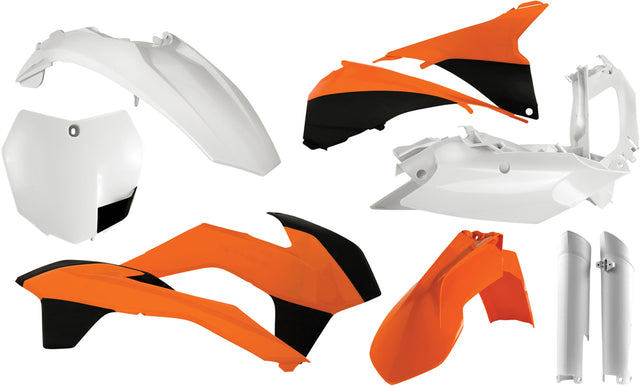 ACERBIS Full Plastic Kit Orange for Powersports