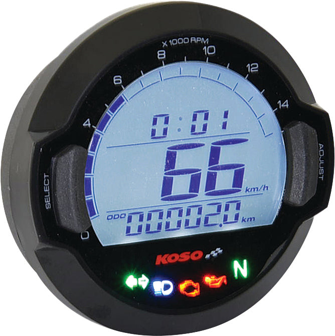 BB642W20 Dl 03sr Digital Gauge Black Bezel