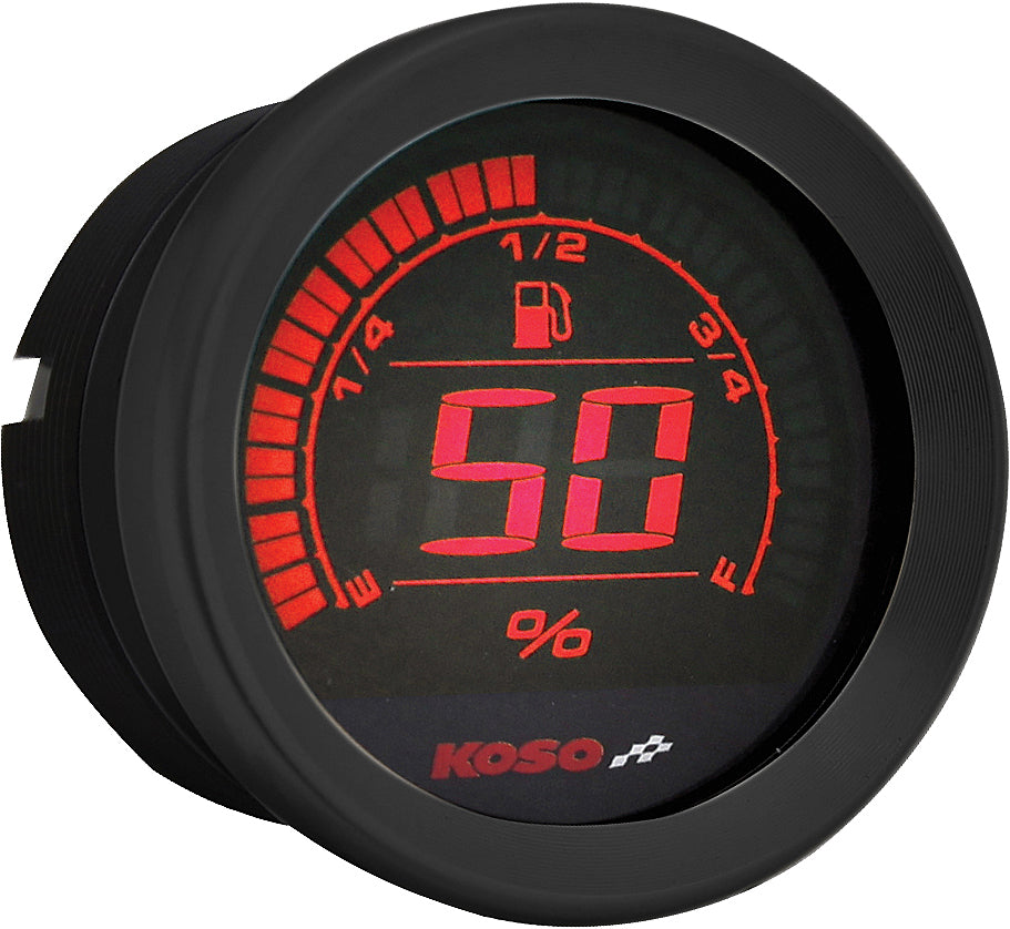 BA050907 Hd 02 Series Gauge Kit Black Bezel Oil Temp