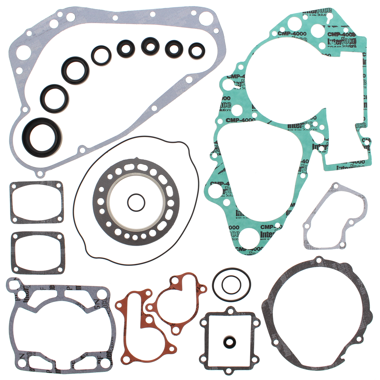 VERTEX Complete Gasket Set With Oil Seals for Powersports