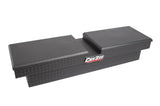 Tool Box Crossover Standard; Gull Wing; Diamond Tread; Black Textured Powder Coated Aluminum; 69-3/4 Inch Length x 20 Inch Width x 12.2 Inch Height; 8.4 Cubic Foot Capacity; With Pull Handles