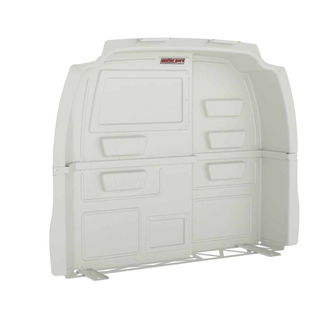 Bulkhead Divider Full Bulkhead; Without Door; White; Composite