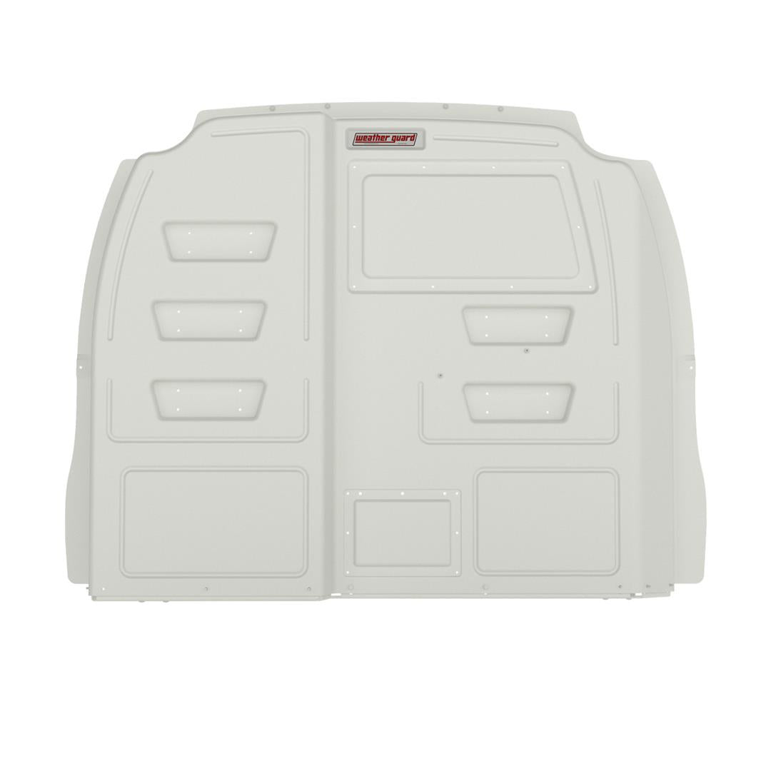 Bulkhead Divider Full Bulkhead; Without Door; White; Composite