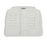 Bulkhead Divider Full Bulkhead; Without Door; White; Composite