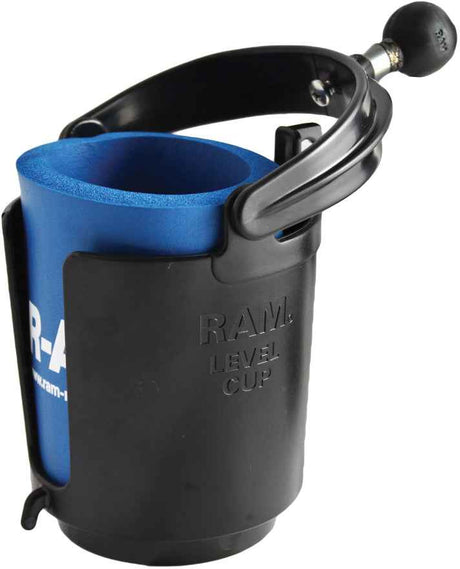 RAM-B-132BU Cup Holder With Cozy 1" Diameter Ball