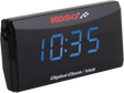 KOSO Super Slim Clock / Volt Meter Blue Display