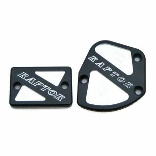 TSET1-RBLK-07 Throttle & Brake Cover Set Black Logo Raptor 