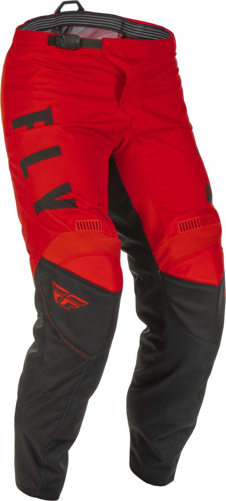 Fly Racing Fly Racing 375-93330 F-16 Pants Red/Black Sz 30