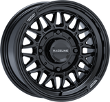 A13GB-57037+10 Raceline Omega 15x7 4/137 5+2 (+10mm) GloSS Black