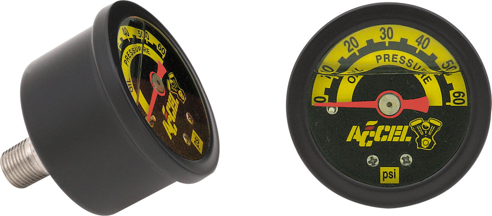 7121B Oil PreSSure Gauge Black