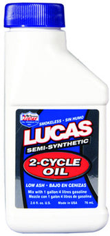 10058 Lucas Semi-Synthetic 2-Cycle Oil 2.6Oz 