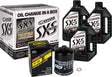 MAXIMA Sxs Quick Change Kit 10w 50 With Black Oil Filter