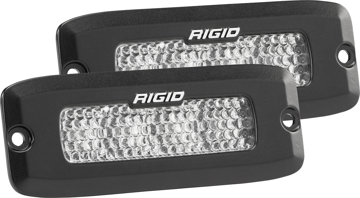 RIGID Sr Q Pro Series Driving Flush Mount Light for Powersports