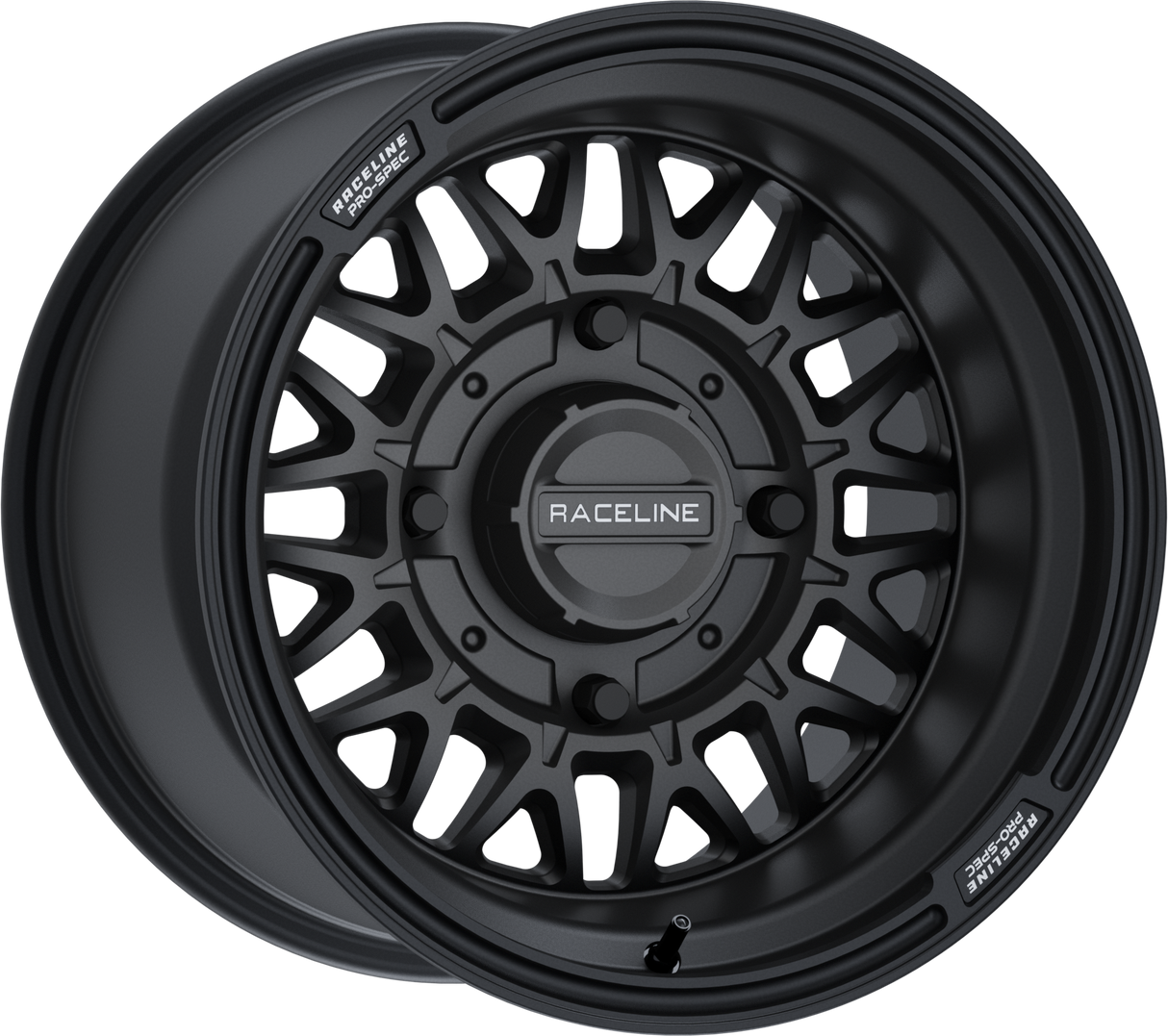 A13B-51037-00 Raceline Omega 15x10 4/137 5+5 (0mm) Satin Black