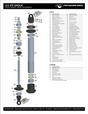 Exploded view diagram of Fox Racing Shox 2.0 IFP Shock, showcasing the detailed components and parts list for enhanced assembly understanding.