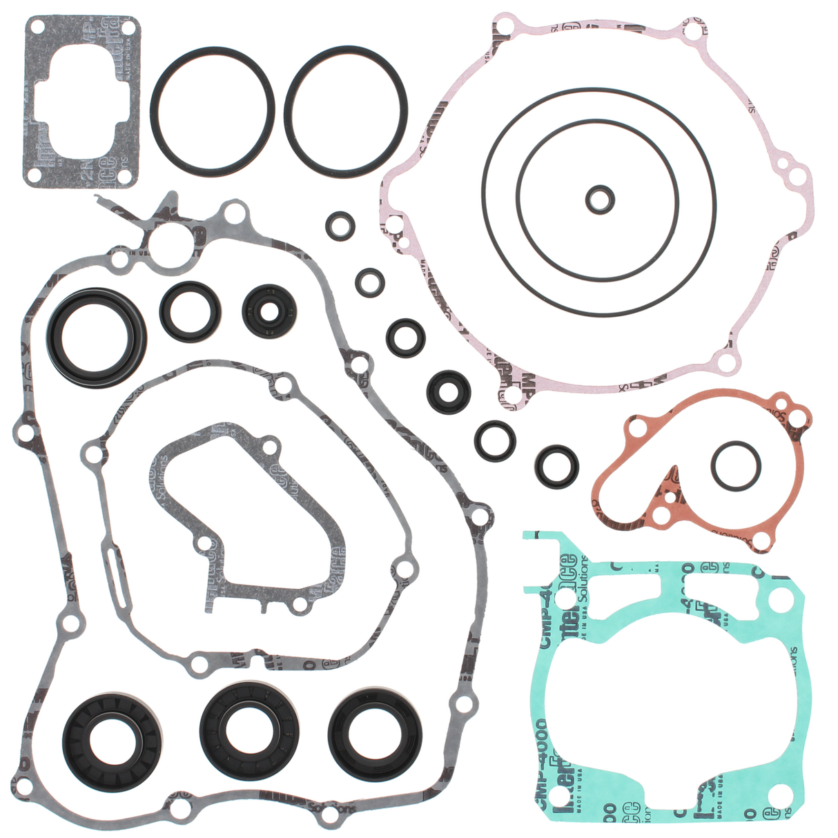 VERTEX Complete Gasket Set With Oil Seals for Powersports