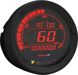 BA050907 Hd 02 Series Gauge Kit Black Bezel Oil Temp