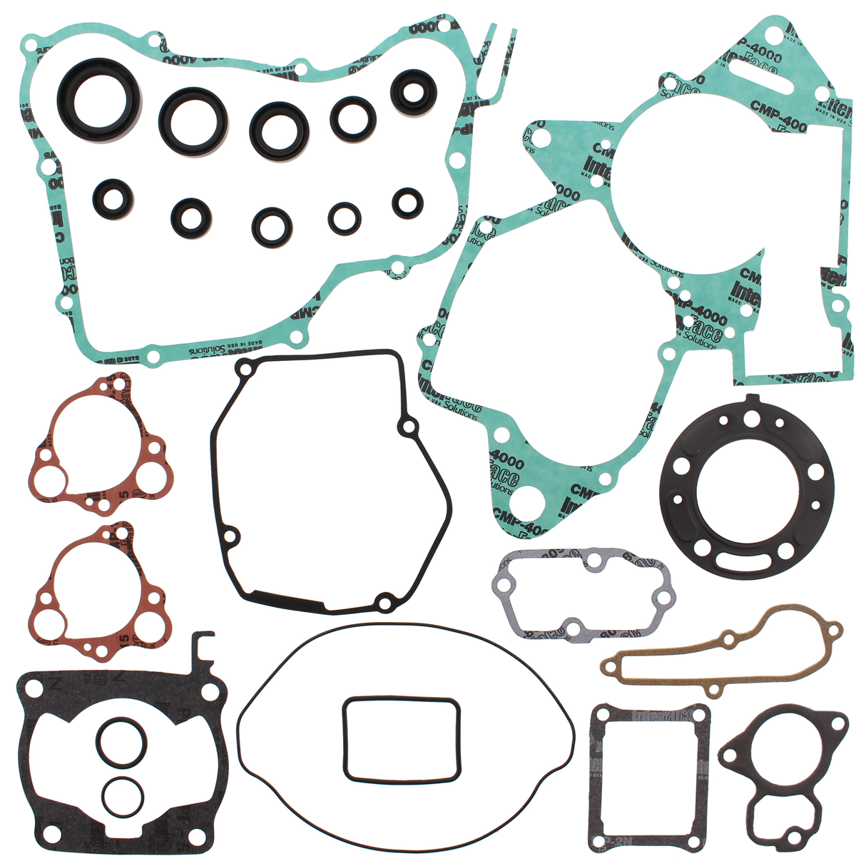 VERTEX Complete Gasket Set With Oil Seals for Powersports