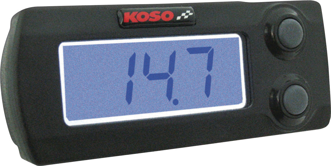 KOSO BA004068 Air Fuel Ratio Meter, 2/4 Stroke, Wide Band, Backlighted Display, Precision Tuning Gauge.