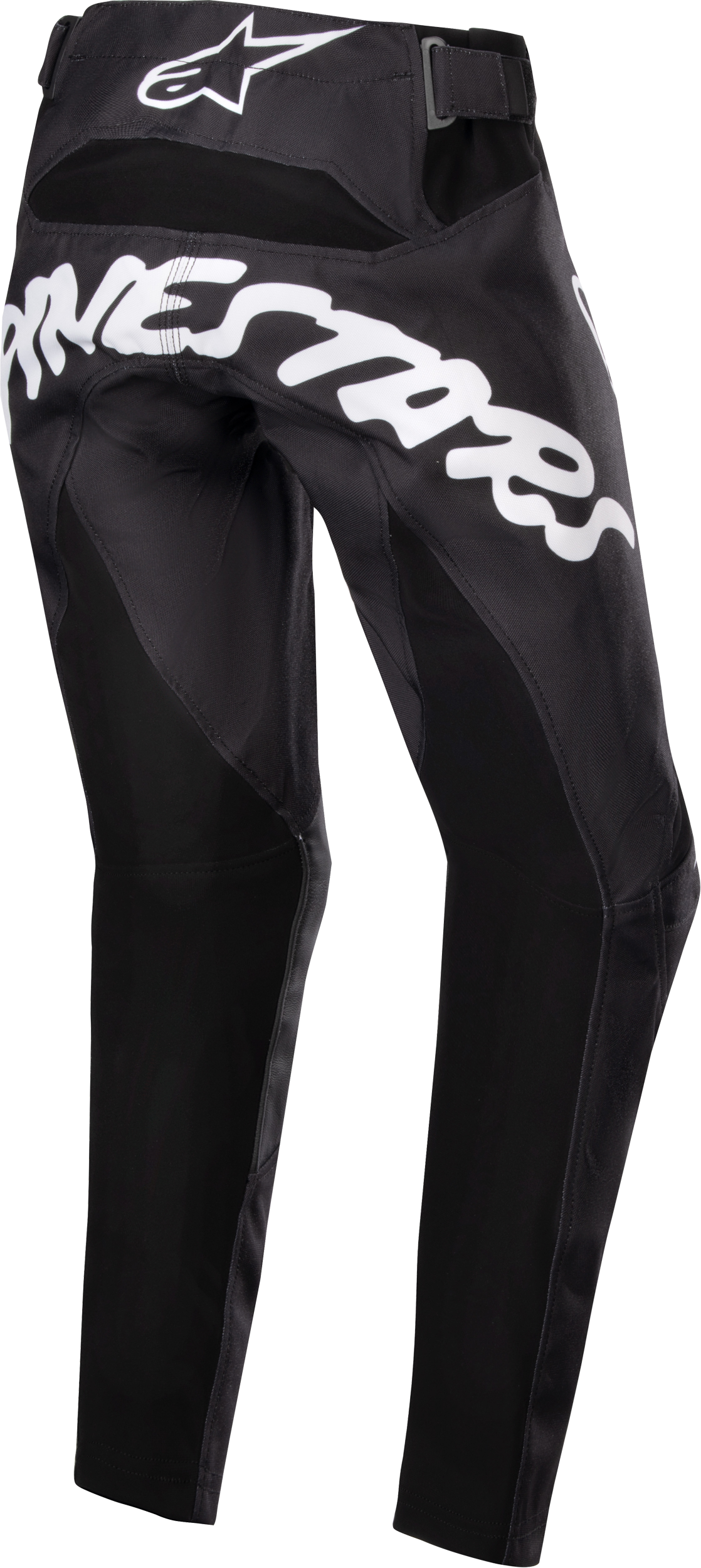 3748324-12-22 Youth Racer Hana Pants Black/White Sz 22