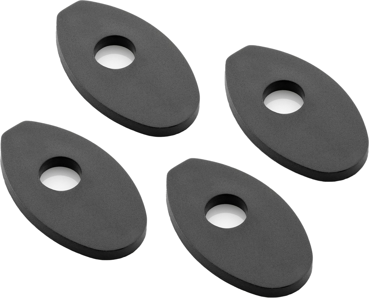 RIZOMA Turn Signal Mounting Kit 4 Pcs Black