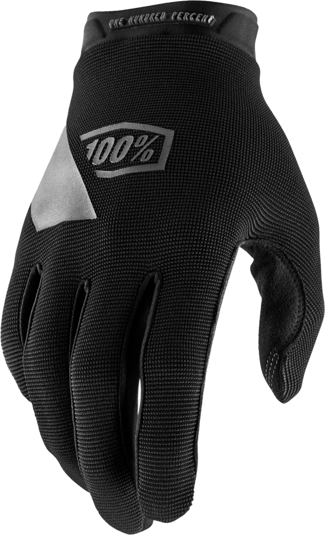 100% Ridecamp Gloves Black Md