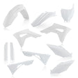 ACERBIS Full Plastic Kit White for Powersports