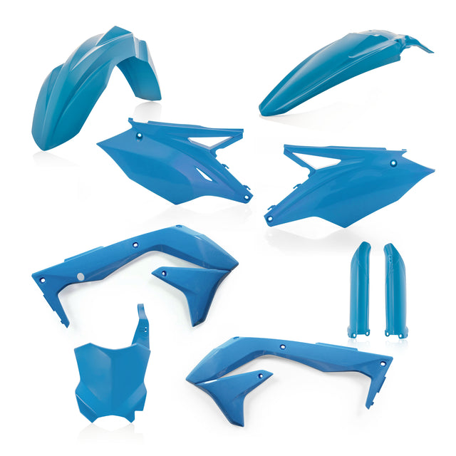 ACERBIS Full Plastic Kit Light Blue for Powersports