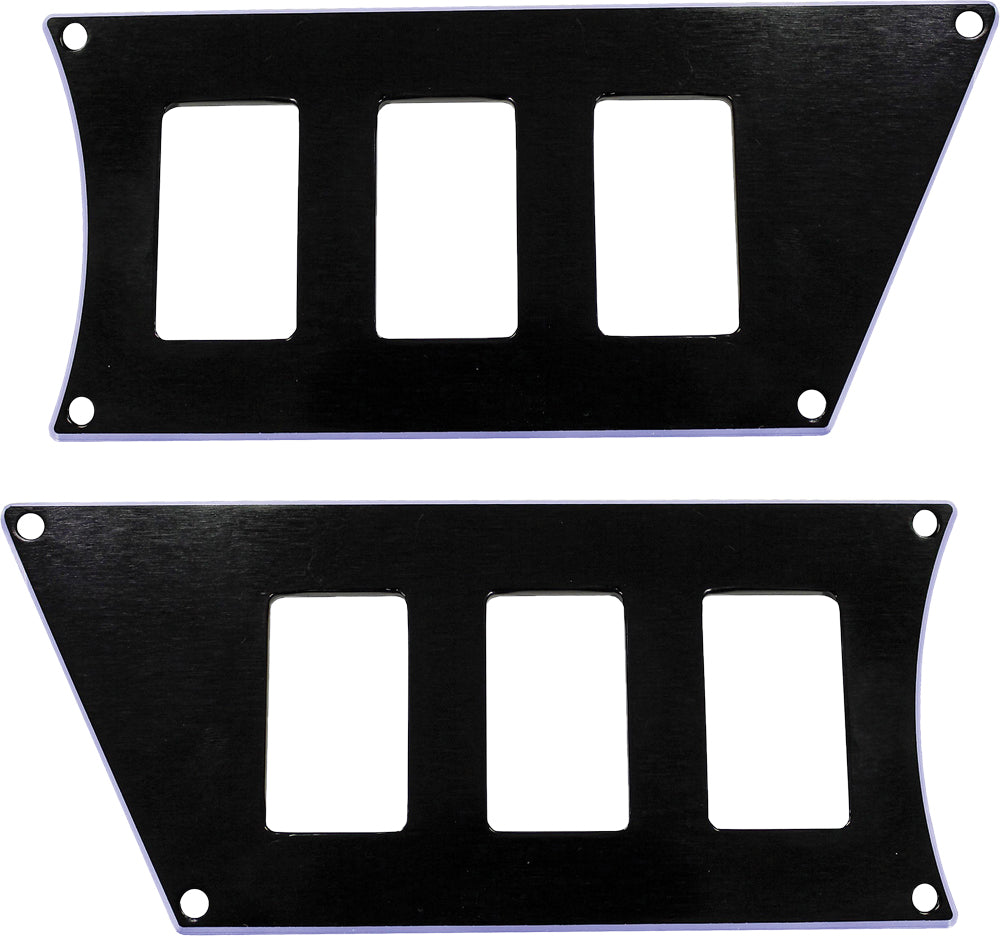 RZR-SP6-1K-BLK Modquad Dash 6-Switch Plate (Black)