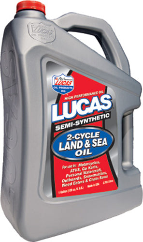 10557 Lucas Semi-Synthetic 2-Cycle Land/Se A Oil Gal 