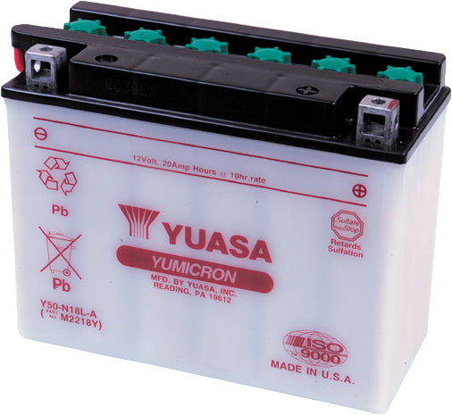 YUAM2218YTWN Battery Y50 N18l A Conventional 