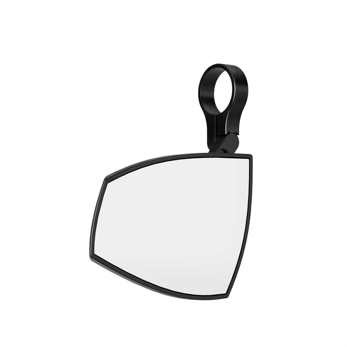 Wave Bar End Mirror Pair Black 