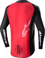 3763224-1323-M Supertech Ward Jersey Black/Red Berry Md