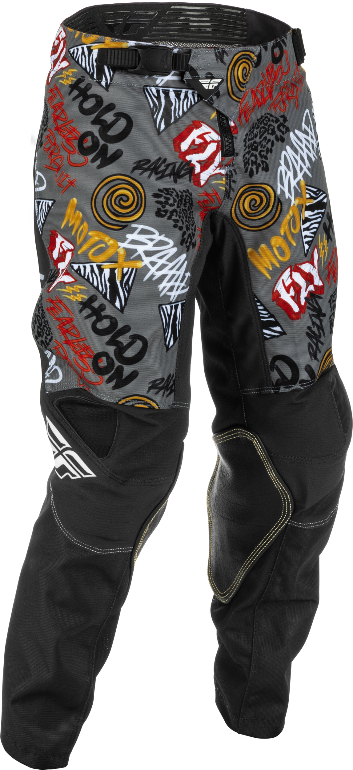 Fly Racing Fly Racing 375-43524 Youth Kinetic Rebel Pants Black/Grey Sz 24